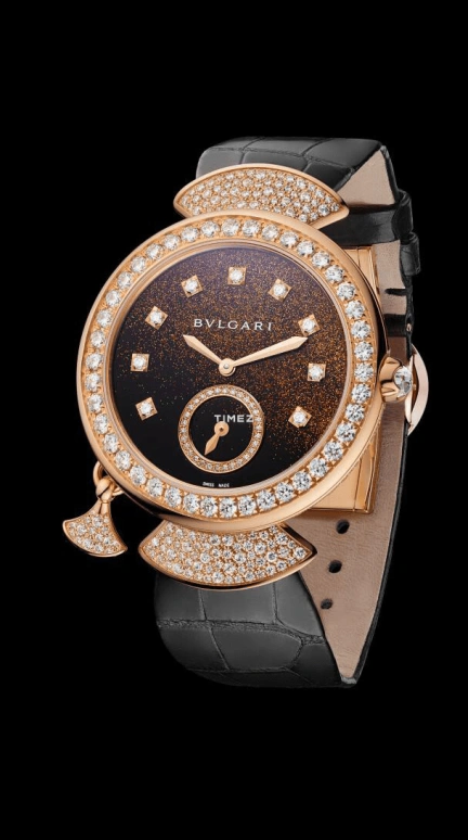 Bulgari,Divas' Dream 37mm,37mm,Rose Gold,Coffee,Brown,Handwound,Minute Repeater,42hours,102839