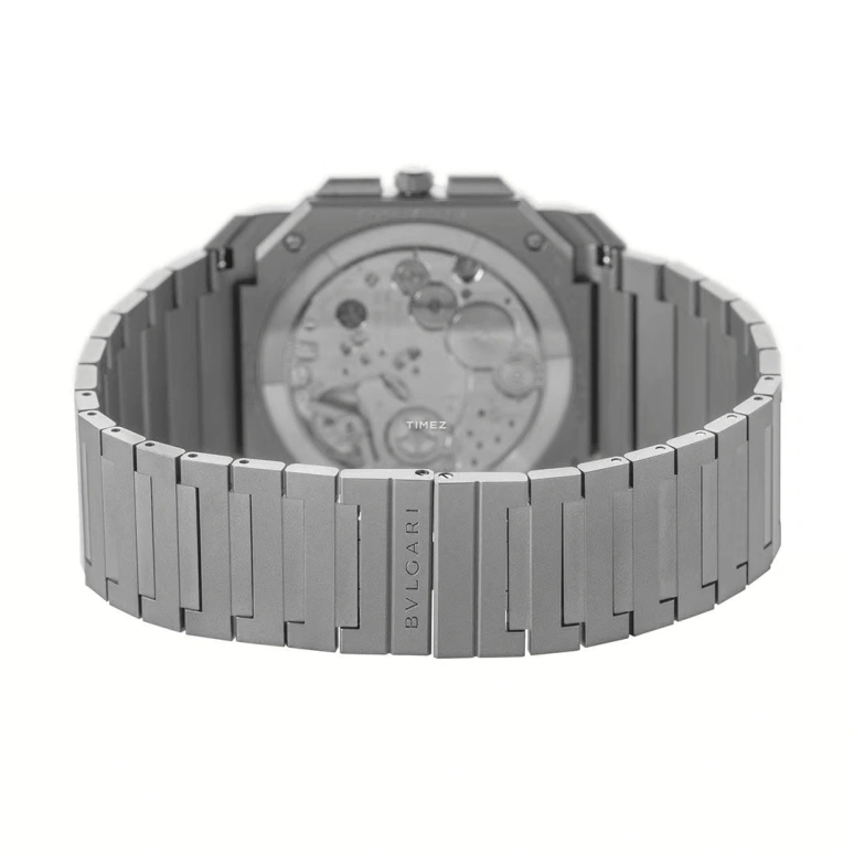 Bulgari,Octo 42mm,42mm,Titanium,White,Automatic,Chronograph,60hours,REVOLUTION THE RAKE
