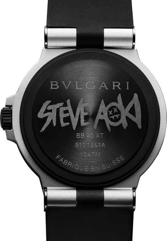 Bulgari,Bulgari Bulgari 40mm,40mm,Aluminium,Titanium Gold,White,Sapphire,Crystal Glass,Titanium Gold,103539