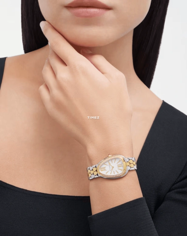 Bulgari,Serpenti Seduttori 33mm,33mm,Yellow Gold,Stainless Steel,White,Quartz,Sapphire,Crystal Glass,Other,103958