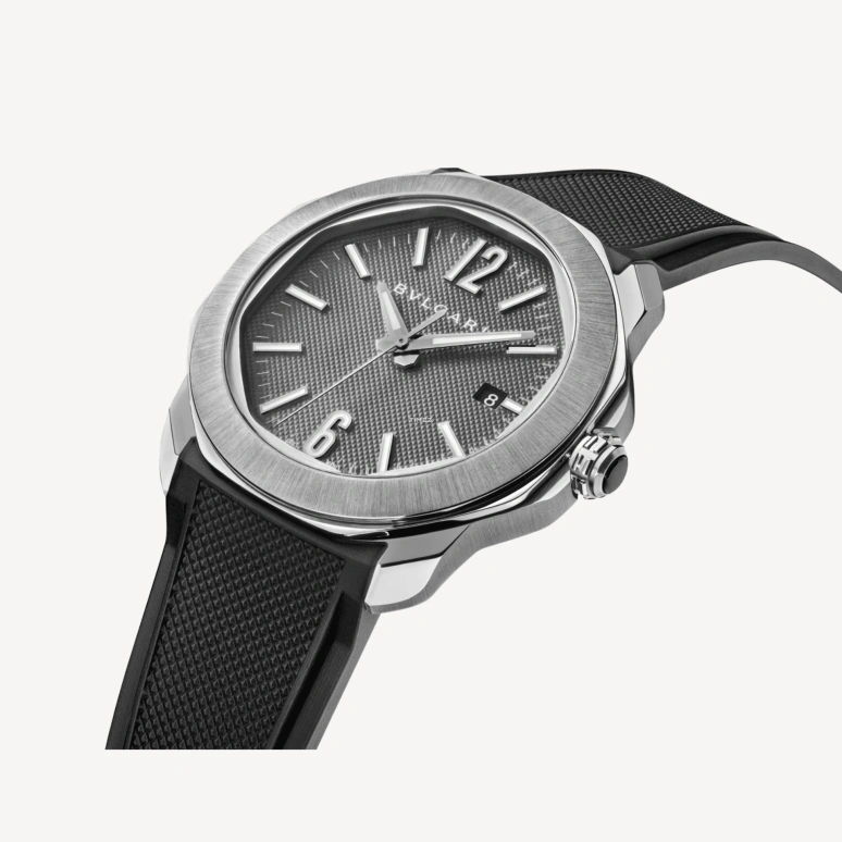 Bulgari,Octo 41mm,41mm,Stainless Steel,Grey,Automatic,Day,Round,103740