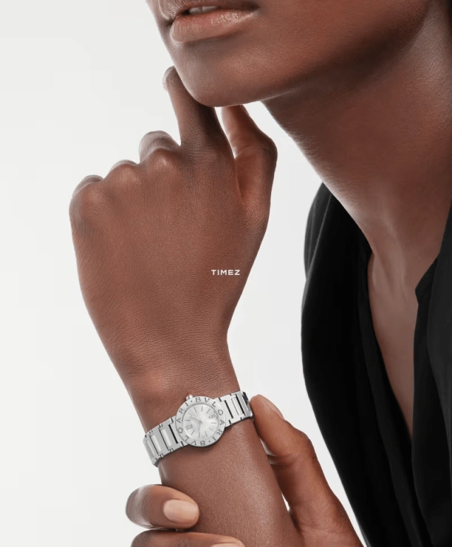 Bulgari,Bulgari Bulgari 23mm,23mm,Stainless Steel,White,Quartz,Round,Silver,104032