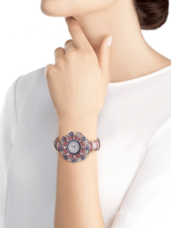 Bulgari,Divas' Dream 39mm,39mm,Sapphire,White Gold,Quartz,26280hours,In-house Caliber,102153