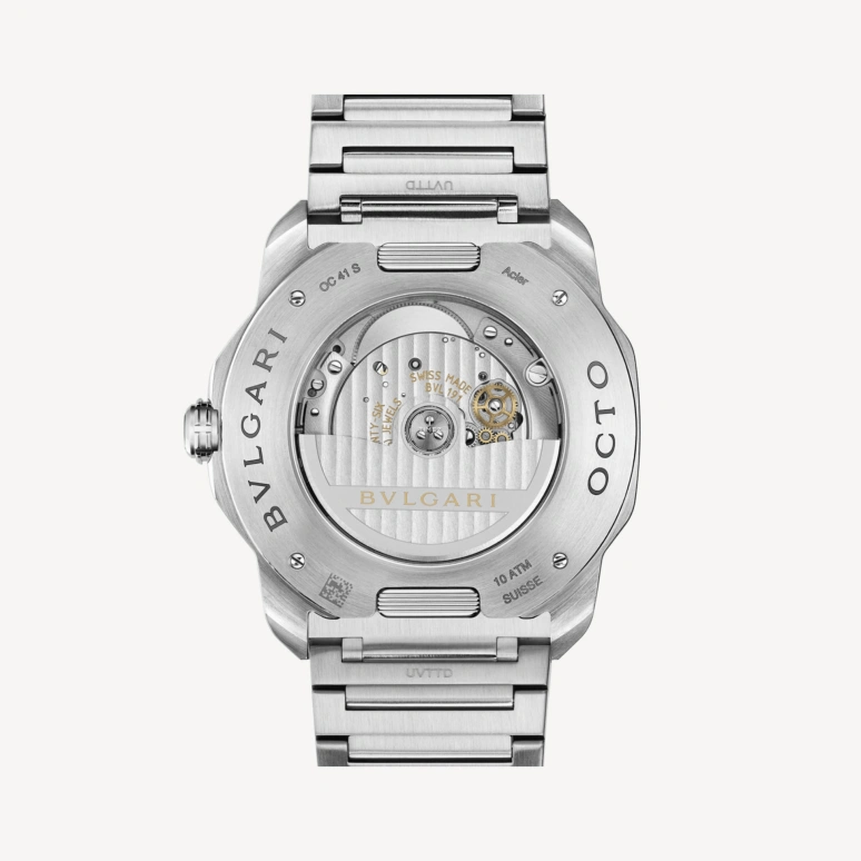 Bulgari,Octo 41mm,41mm,Stainless Steel,Grey,Automatic,Day,Round,103740