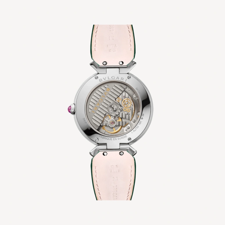 Bulgari,Divas' Dream 37mm,37mm,White Gold,Green,Brown,Automatic,Sapphire,Round,103885