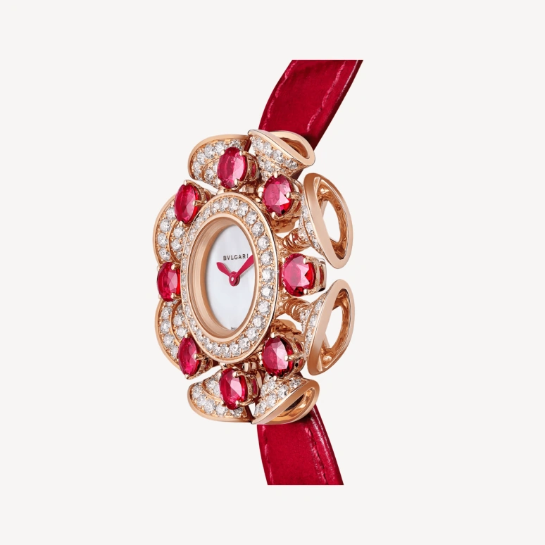Bulgari,Divas' Dream 33mm,33mm,Rose Gold,Silver,Quartz,Round,103754