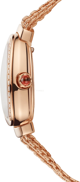 Bulgari,Serpenti 27mm,27mm,Rose Gold,Silver White,Quartz,Sapphire,Crystal Glass,Other,103063