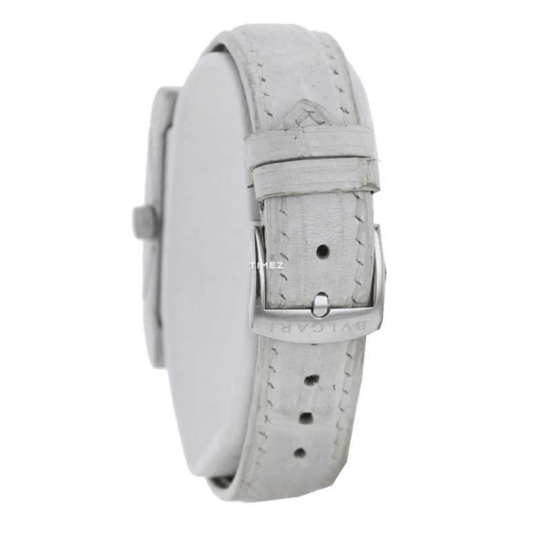 Bulgari,Rettangolo 39x20.50mm,39x20.50mm,Stainless Steel,Silver White,Quartz,Sapphire,Crystal Glass,Rectangular,RT39S