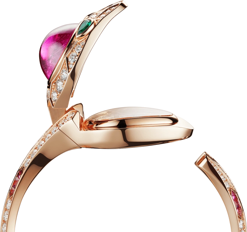 Bulgari,Serpenti 36mm,36mm,Rose Gold,Quartz,26280hours,In-house Caliber,102616