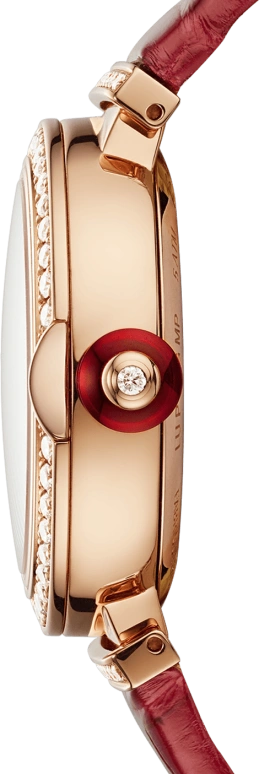 Bulgari,Lvcea 33mm,33mm,Rose Gold,Silver,Automatic,42hours,In-house Caliber,102329
