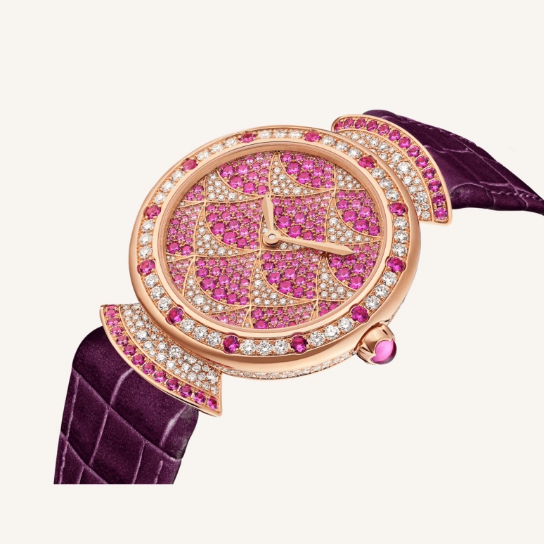 Bulgari,Divas' Dream 37mm,37mm,Rose Gold,Pink,Silver White,Automatic,Round,103760