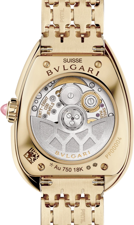 Bulgari,Serpenti Seduttori 34mm,34mm,Yellow Gold,White,Automatic,50hours,In-house Caliber,103898