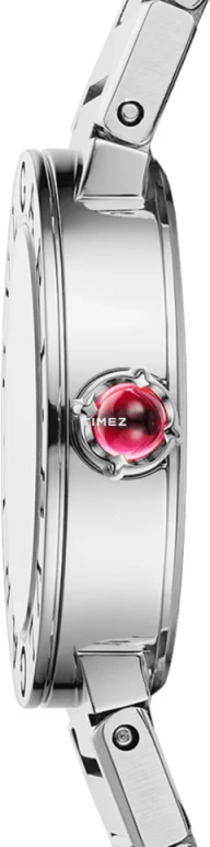 Bulgari,Bulgari Bulgari 23mm,23mm,Stainless Steel,White,Quartz,Round,Silver,104032