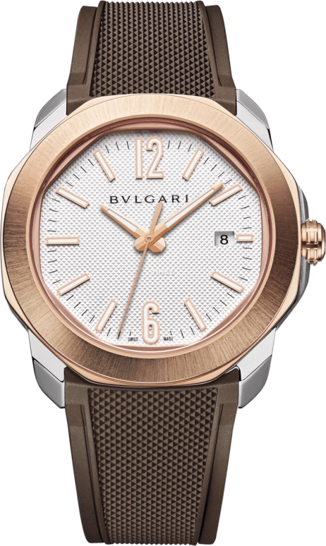 Bulgari,Octo 41mm,41mm,Stainless Steel,Grey,Automatic,Day,42hours,103928