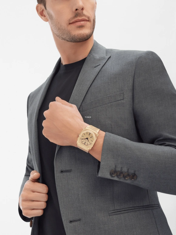 Bulgari,Octo 40mm,40mm,Yellow Gold,Gold,Automatic,60hours,In-house Caliber,104190