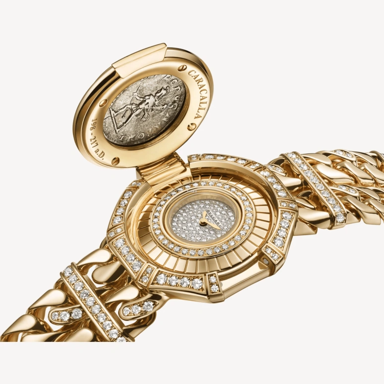 Bulgari,High Jewellery 33mm,33mm,Yellow Gold,Gold,Silver,Handwound,Octagon,Gold,103979