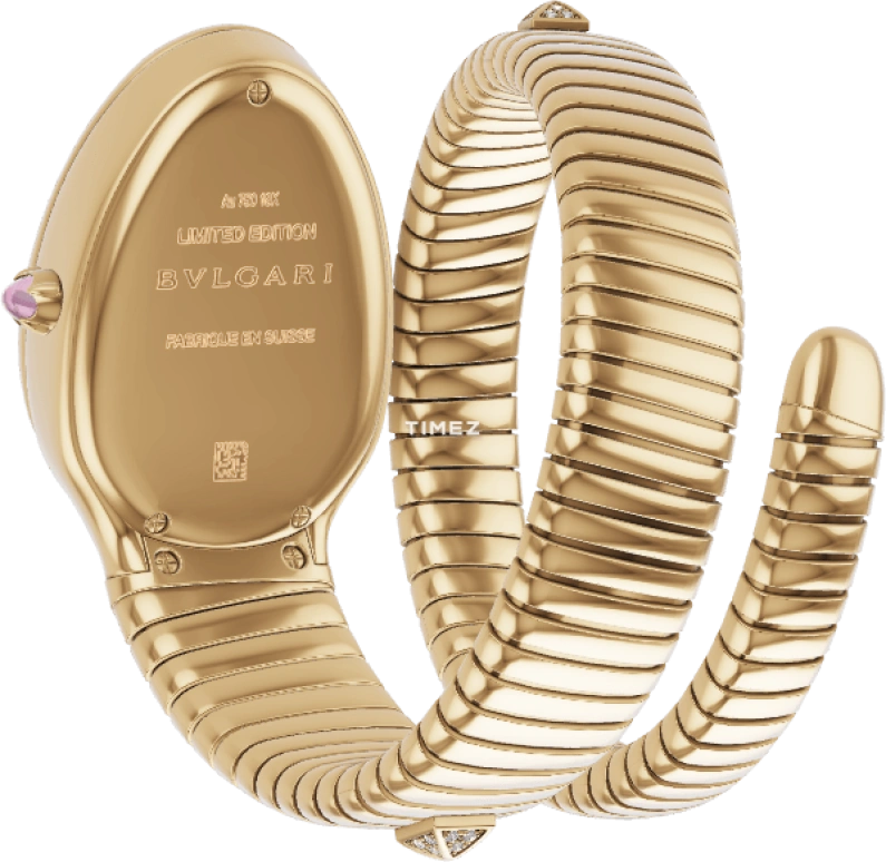 Bulgari,Serpenti 35mm,35mm,Yellow Gold,Red,Quartz,Sapphire,Other,104302