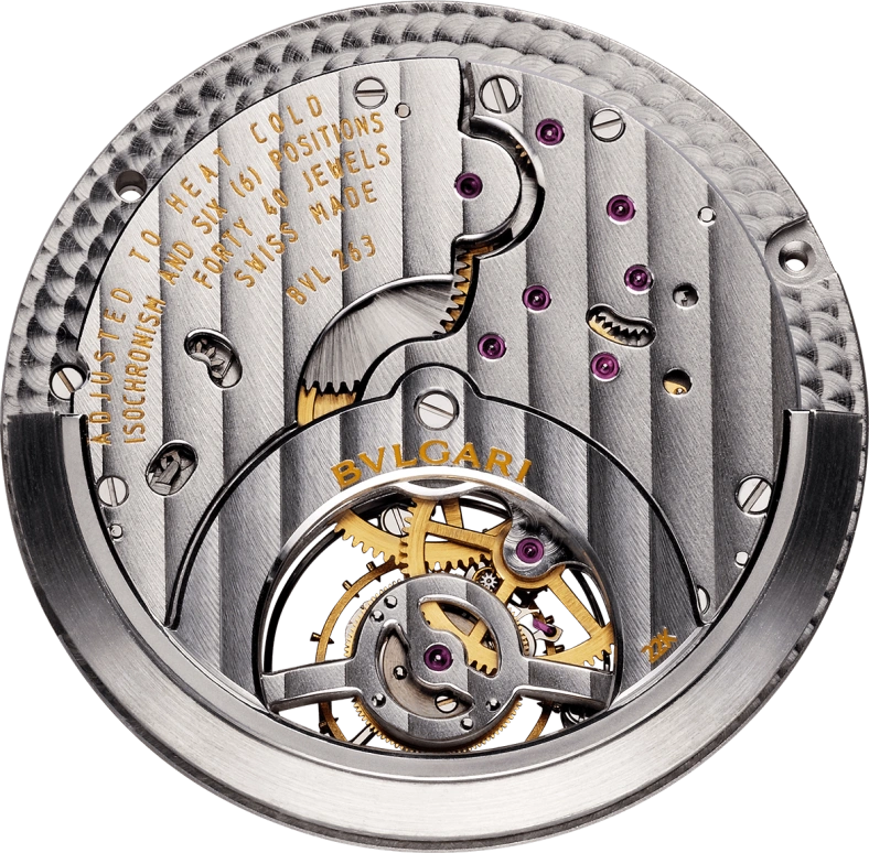 Bulgari,Lvcea 38mm,38mm,Rose Gold,Green,Automatic,64hours,In-house Caliber,102693