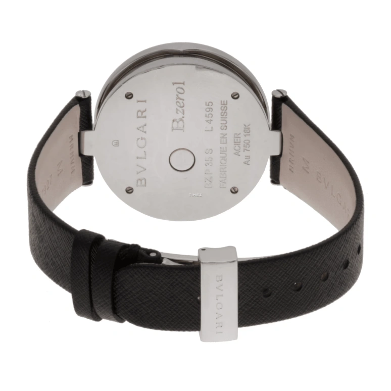 Bulgari,B.Zero1 35mm,35mm,Stainless Steel,Rose Gold,Blue,White,Quartz,Sapphire,Round,BZP35S