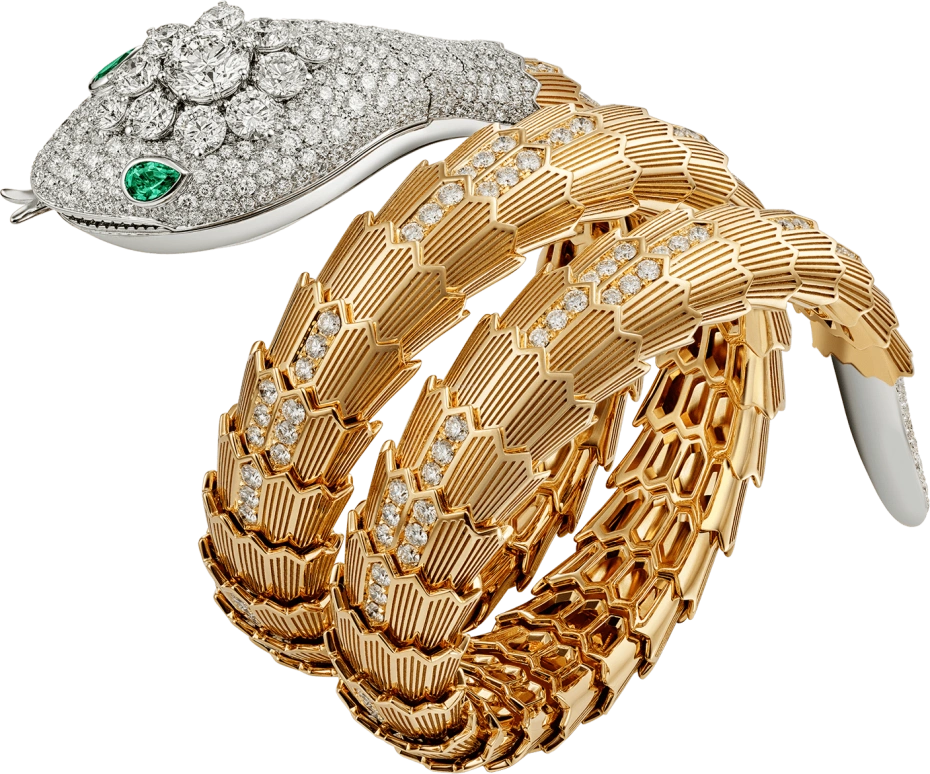 Bulgari,Serpenti 40mm,40mm,White Gold,Handwound,30hours,In-house Caliber,103561