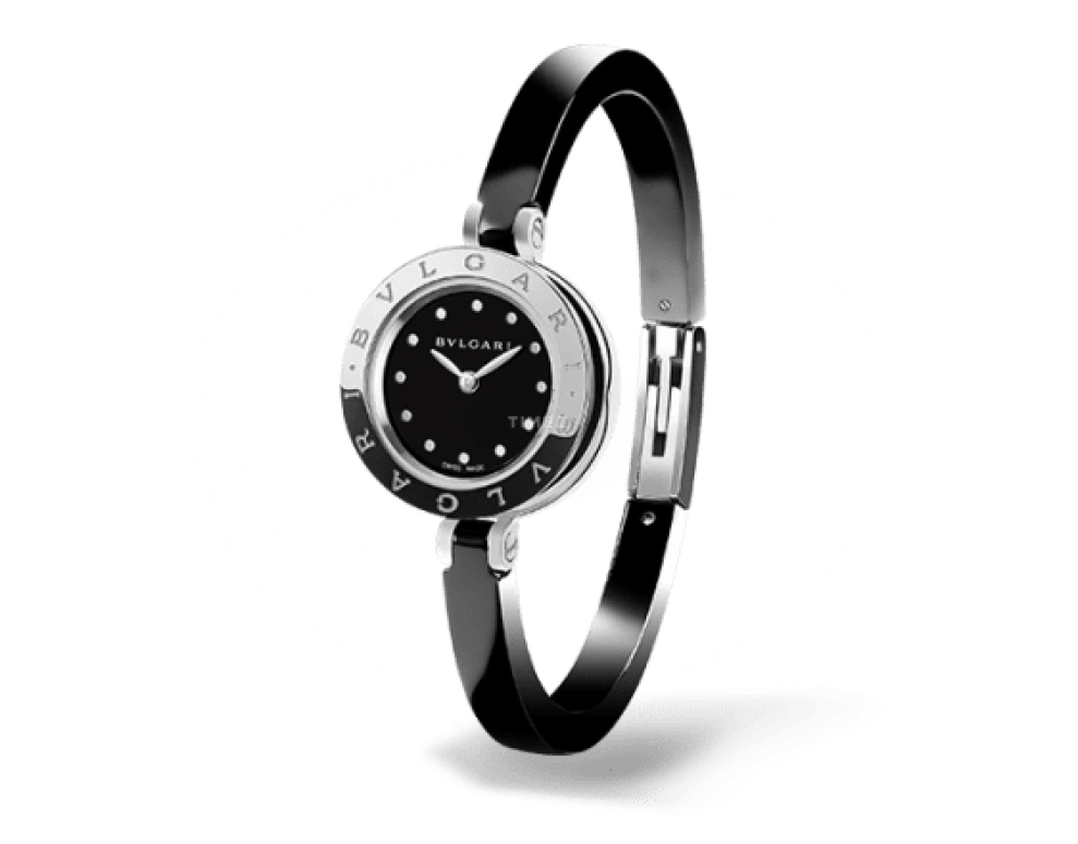 Bulgari,B.Zero1 23mm,23mm,Ceramic,Stainless Steel,Black,Quartz,26280hours,In-house Caliber,102085