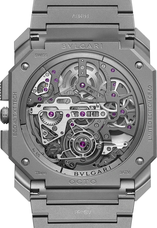 Bulgari,Octo 42mm,42mm,Titanium,Automatic,52hours,In-house Caliber,103295