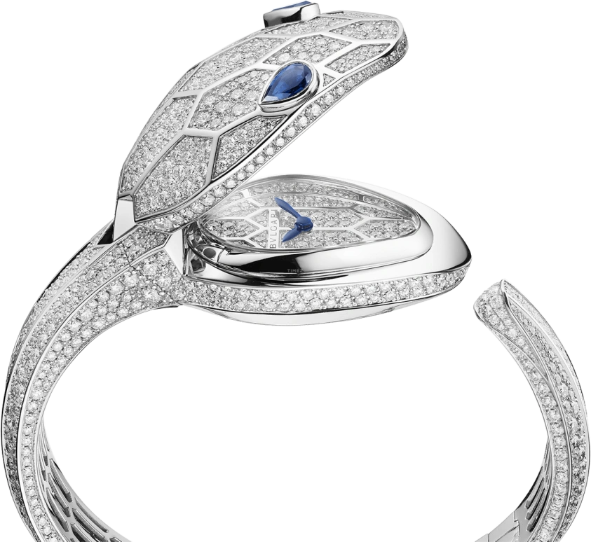 Bulgari,Serpenti ,Sapphire,White Gold,Setting,Diamonds,Sapphire,Setting,Diamonds,Paved,102989