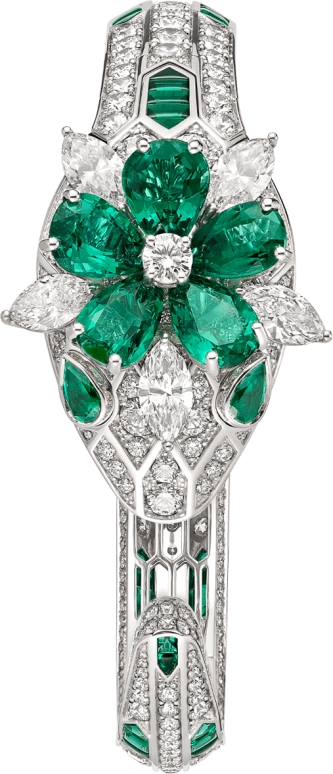 Bulgari,Serpenti ,White Gold,Setting,Diamonds,Emerald,103037