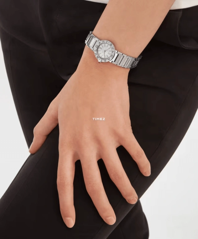 Bulgari,Bulgari Bulgari 23mm,23mm,Stainless Steel,White,Quartz,Round,Silver,104032