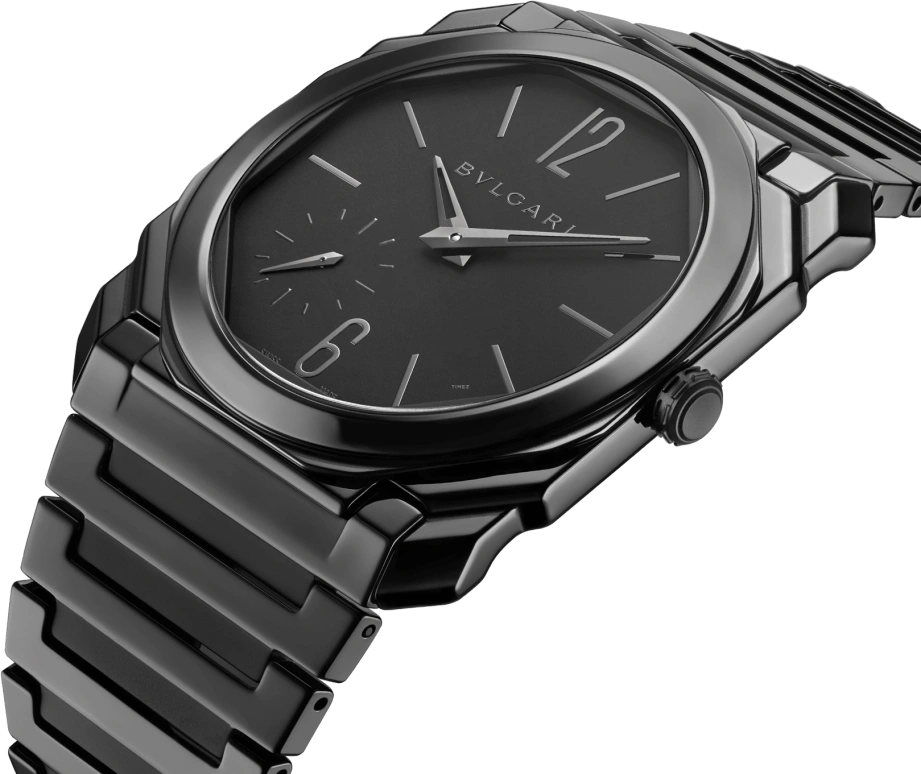 Bulgari,Octo 40mm,40mm,Ceramic,Black,Automatic,60hours,In-house Caliber,103368
