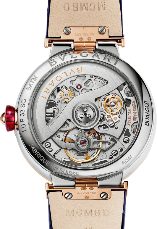 Bulgari,Lvcea 33mm,33mm,Stainless Steel,Rose,Automatic,42hours,In-house Caliber,103502