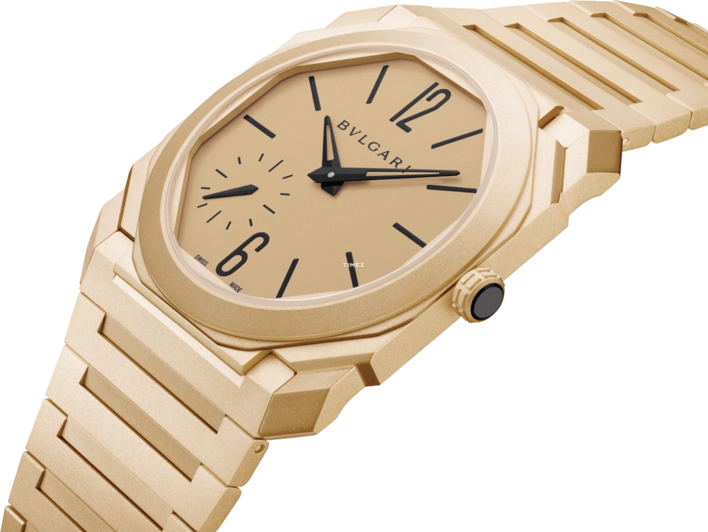 Bulgari,Octo 40mm,40mm,Yellow Gold,Gold,Automatic,60hours,In-house Caliber,104190