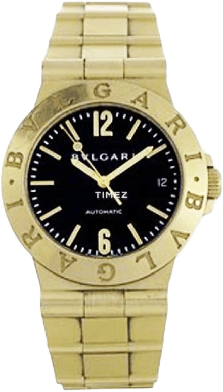 Bulgari Diagono LCV35GGD/SLN