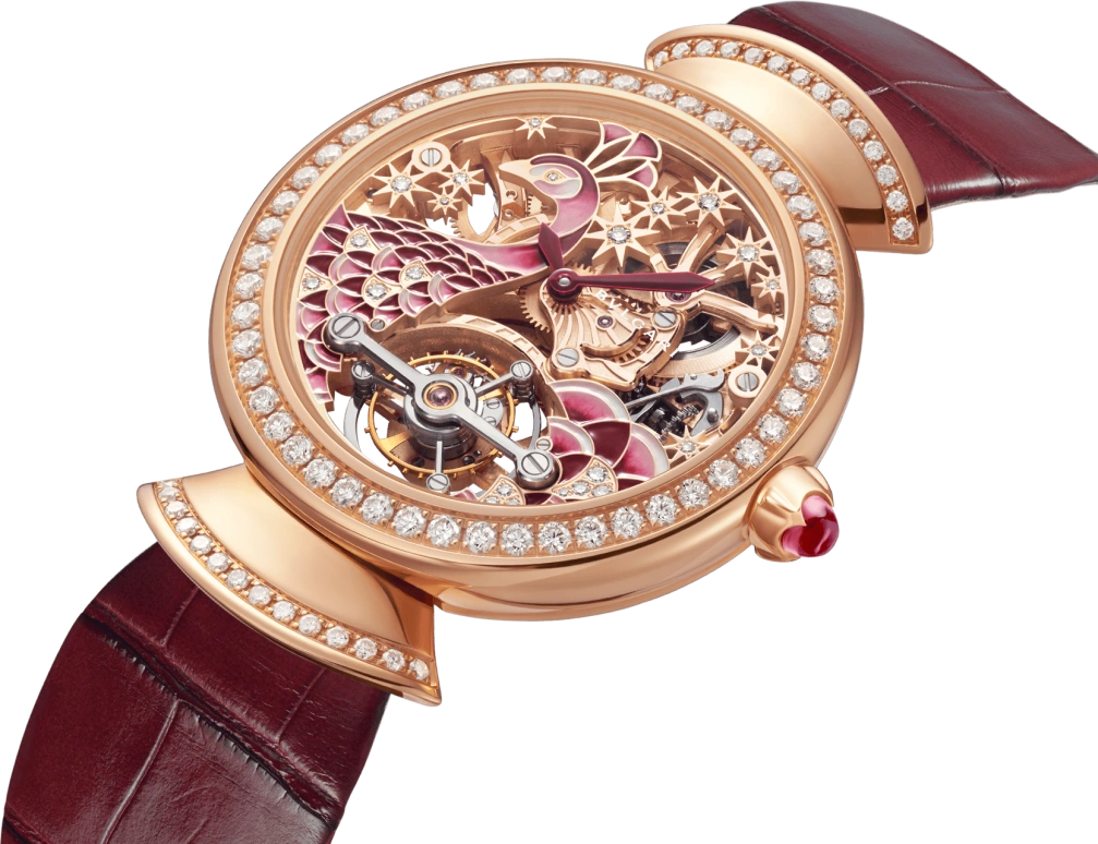 Bulgari,Divas' Dream ,Rose Gold,Sapphire,Crystal Glass,103166