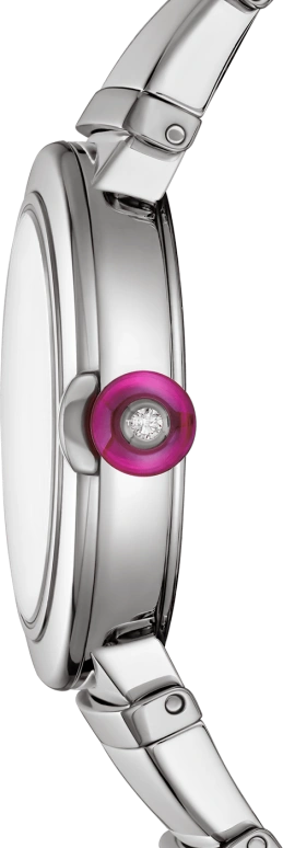 Bulgari,Lvcea 28mm,28mm,Stainless Steel,Black,Quartz,Day,Sapphire,Crystal Glass,102690