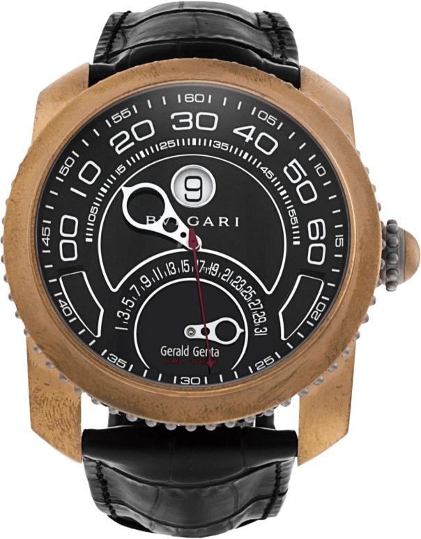 Bulgari,Octo 47mm,47mm,Titanium,Black,Automatic,Day,Retrograde,BGF47BBLMPGMT