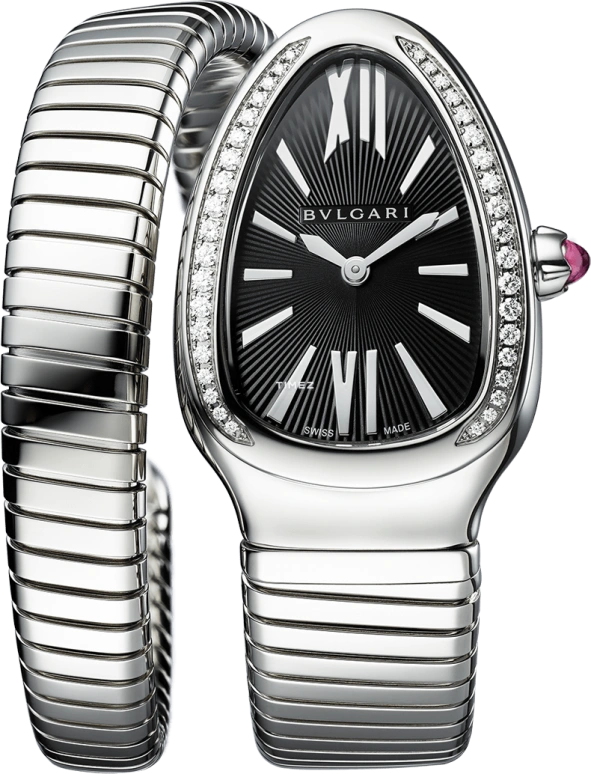 Bulgari,Serpenti 35mm,35mm,Stainless Steel,Silver,Quartz,Other,103434