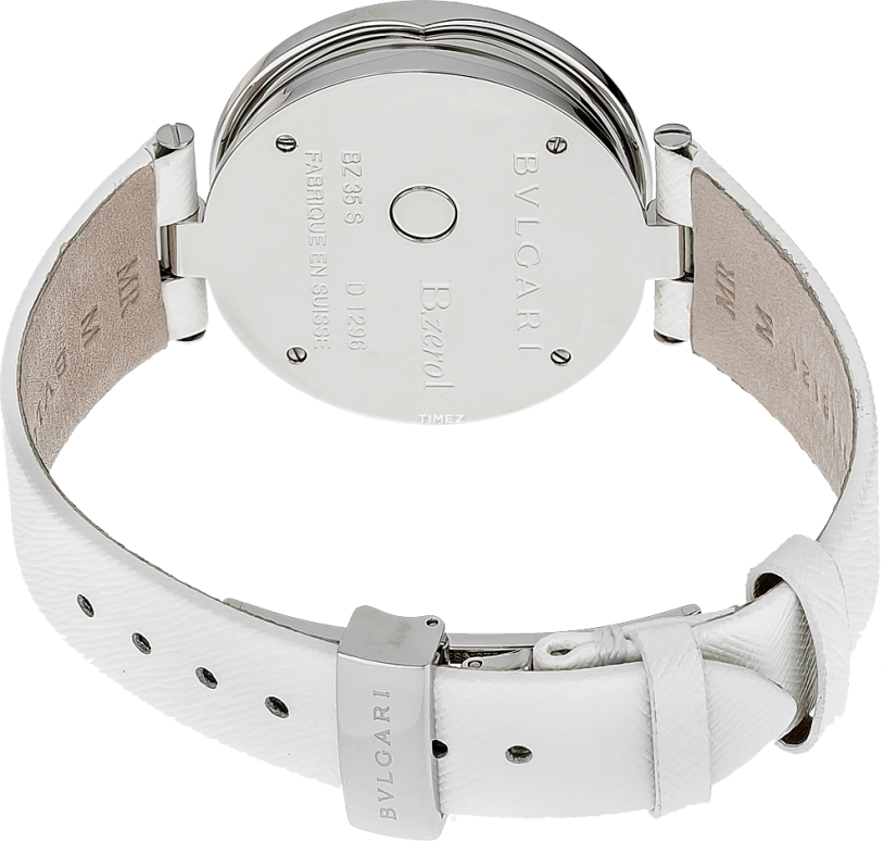 Bulgari,B.Zero1 35mm,35mm,Stainless Steel,Silver White,Quartz,Sapphire,Crystal Glass,Round,BZ35WHSL