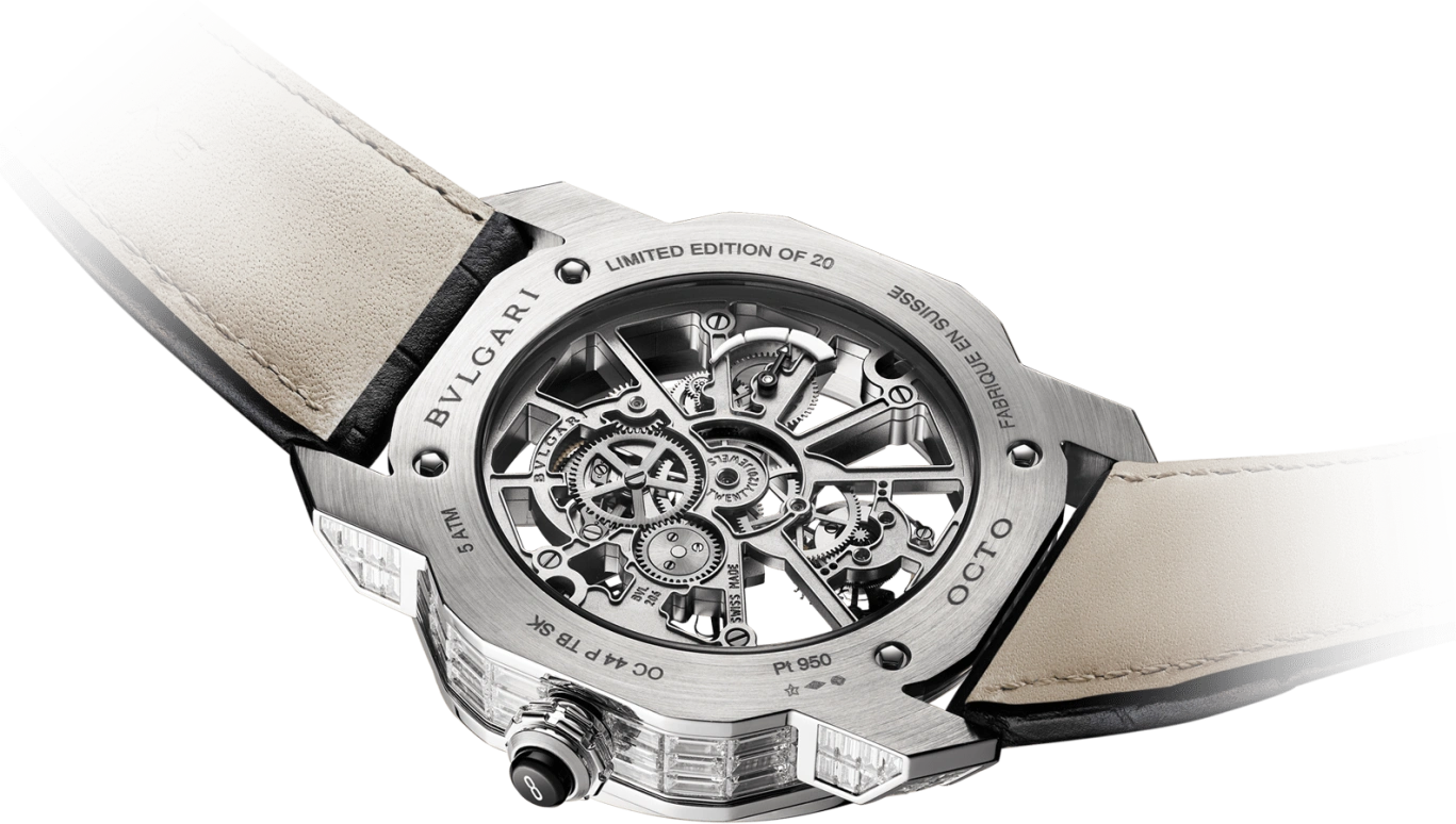 Bulgari,Octo 44mm,44mm,Platinum,Handwound,64hours,In-house Caliber,102956