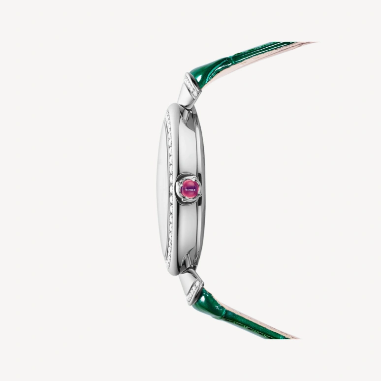 Bulgari,Divas' Dream 37mm,37mm,White Gold,Green,Brown,Automatic,Sapphire,Round,103885