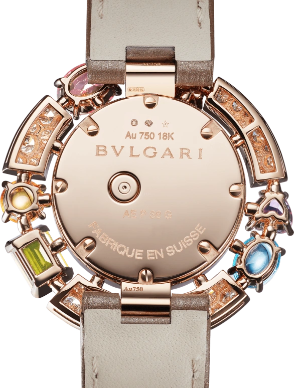 Bulgari,Divas' Dream 36mm,36mm,Rose Gold,White,Sapphire,Crystal Glass,103493