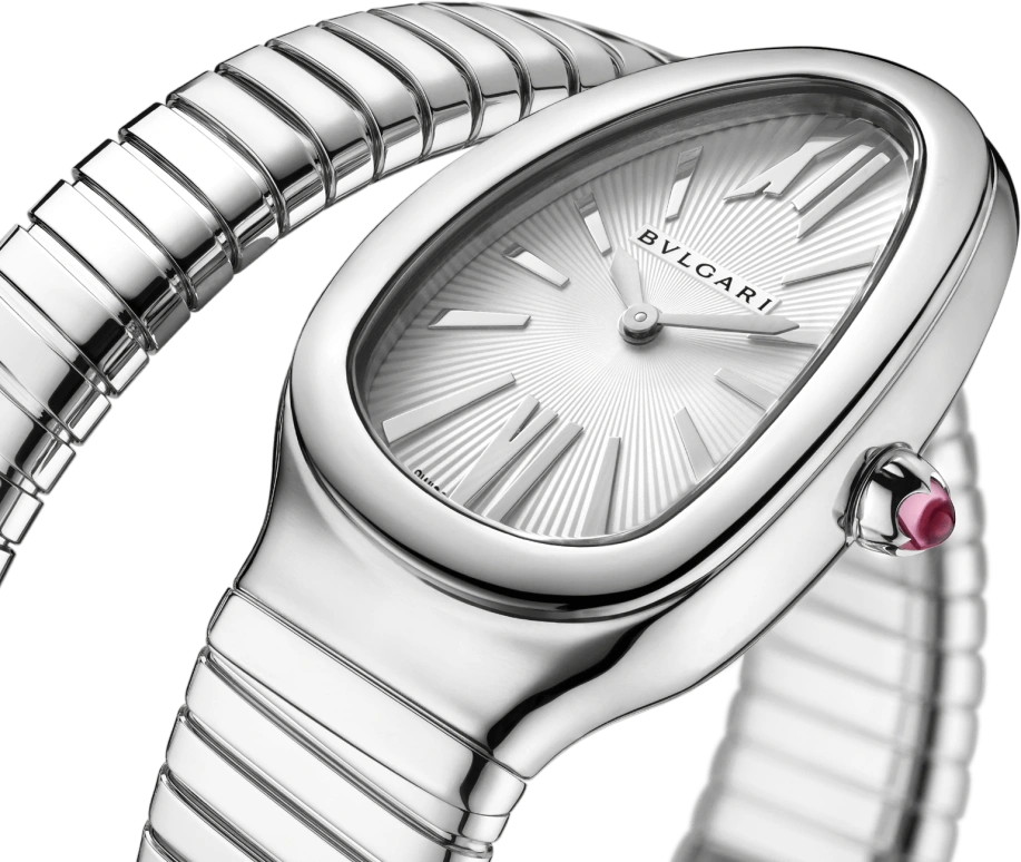 Bulgari,Serpenti 35mm,35mm,Stainless Steel,Silver,Quartz,26280hours,In-house Caliber,101817