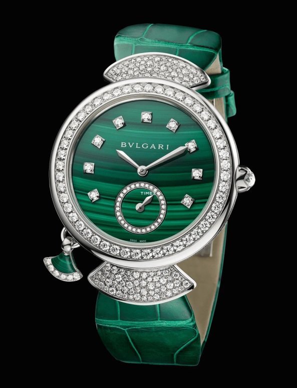 Bulgari,Divas' Dream 37mm,37mm,White Gold,Green,Handwound,Minute Repeater,42hours,103282