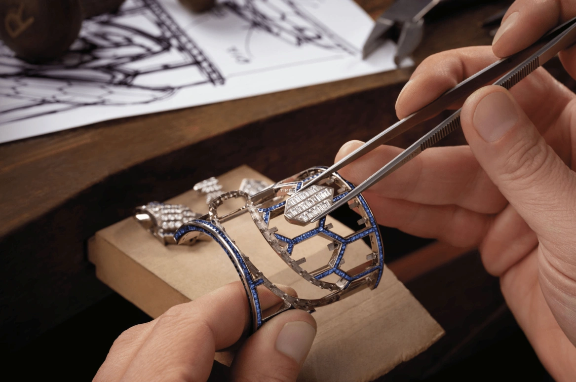 Bulgari,Serpenti ,Sapphire,White Gold,Silver,Quartz,Sapphire,White,102987