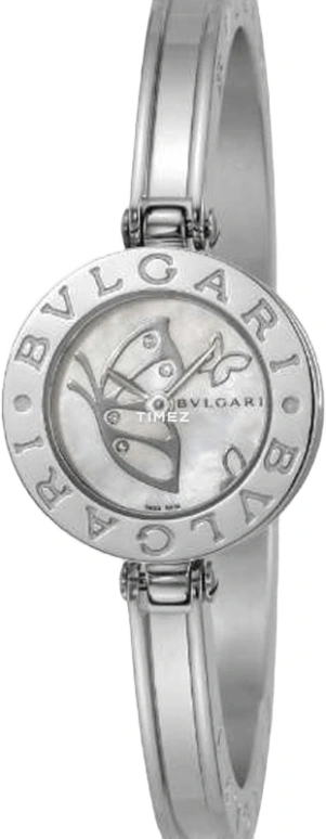 Bulgari,High Jewellery 22mm,22mm,Stainless Steel,White,Quartz,Round,Silver,101977
