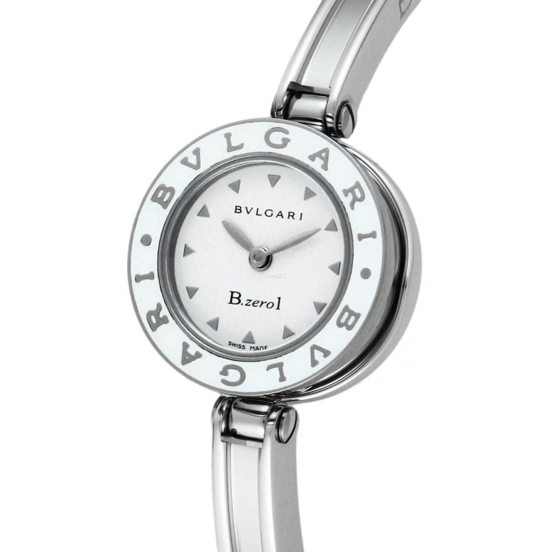 Bulgari,B.Zero1 22mm,22mm,Stainless Steel,Silver White,Quartz,Sapphire,Crystal Glass,Round,BZ22WHSS