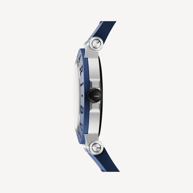 Bulgari,Other 40mm,40mm,Aluminium,Blue,Automatic,Day,103815