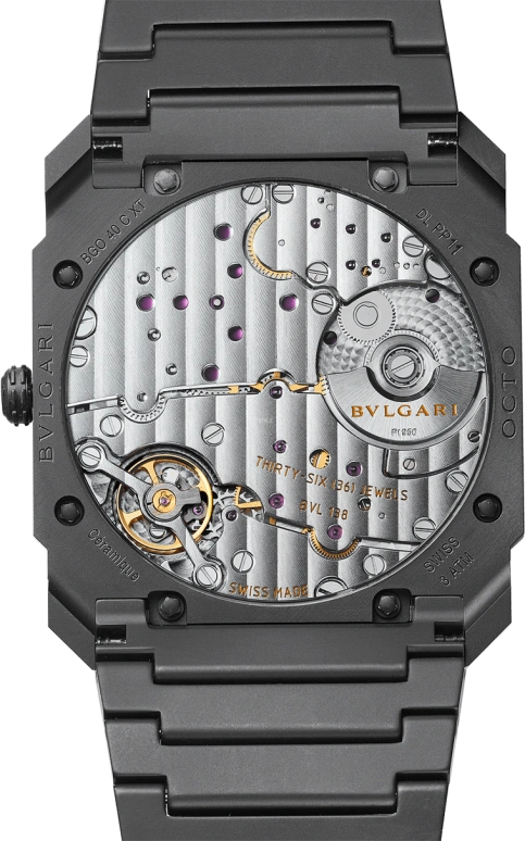 Bulgari,Octo 40mm,40mm,Ceramic,Black,Automatic,60hours,In-house Caliber,103077