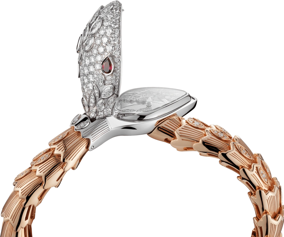 Bulgari,Serpenti 40mm,40mm,White Gold,Quartz,26280hours,In-house Caliber,102239