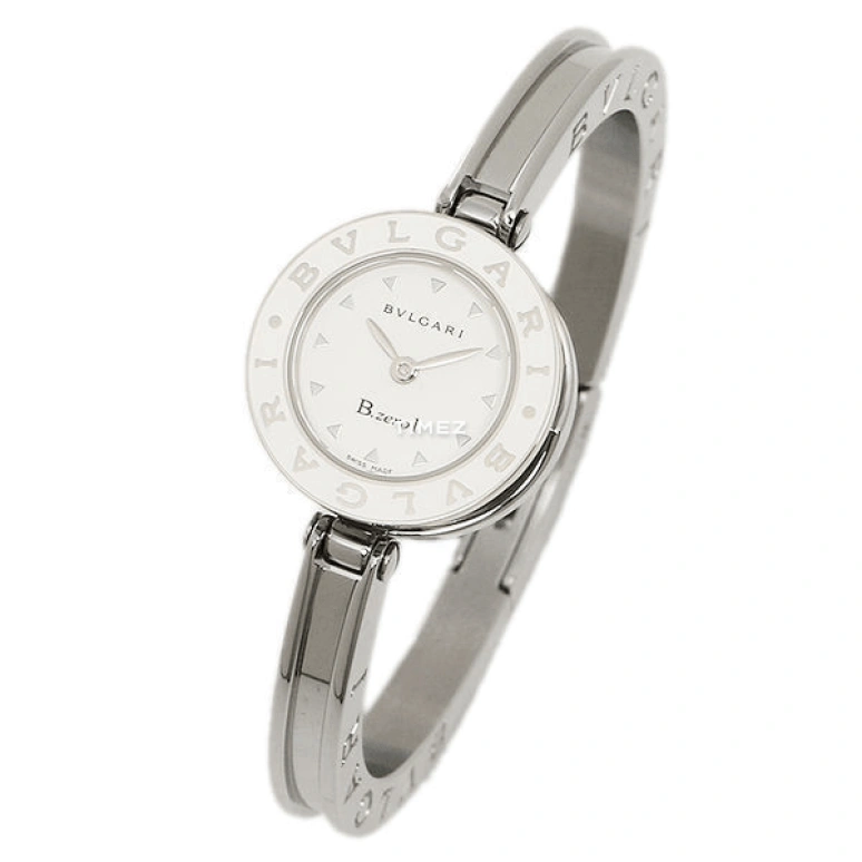 Bulgari,B.Zero1 22mm,22mm,Stainless Steel,Silver White,Quartz,Sapphire,Crystal Glass,Round,BZ22WHSS